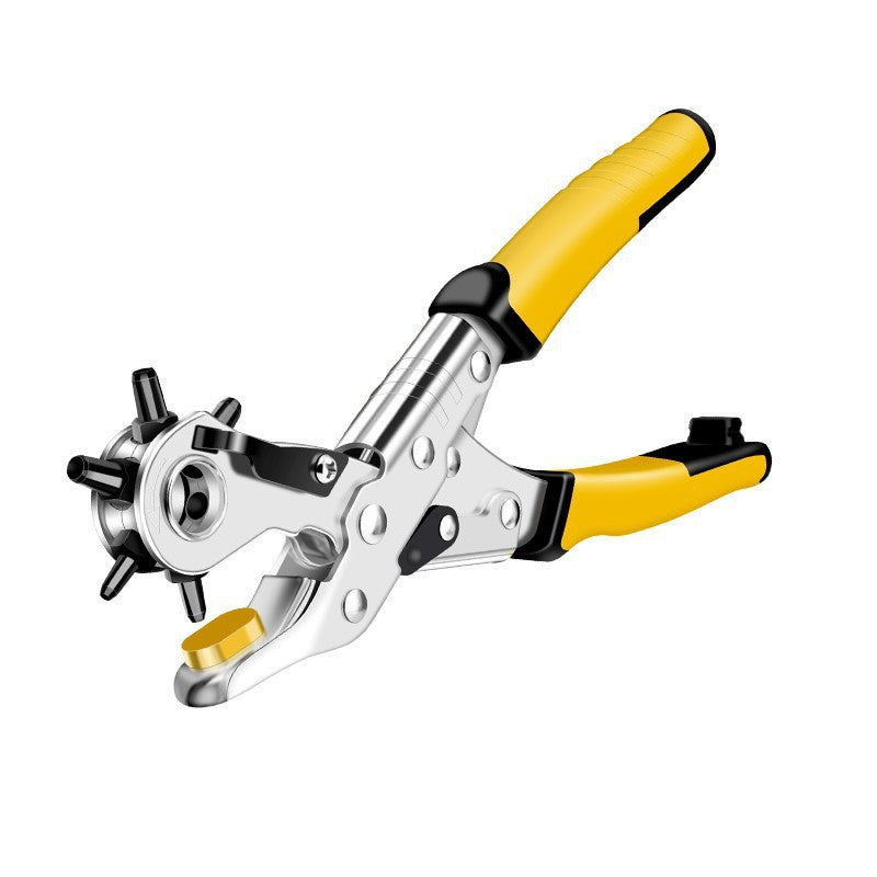 Baolian belt puncher for home labor-saving belt round hole puncher puncher bag shoulder strap pants punching pliers
