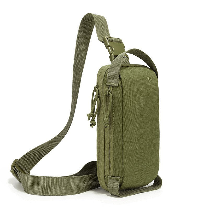 Multi-purpose messenger bag, chest bag, tactical fanny pack, shoulder bag, sports outdoor waterproof leisure bag, construction site work fanny pack