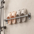 Bathroom slipper rack, punch-free bathroom storage rack, shoe storage handy gadget, toilet wall hanging rack, drain rack