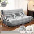 Gray microfiber leather [can be scrubbed to lengthen 130cm]
