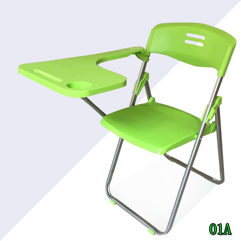Class increase with writing board training chair folding conference chair student table chair institution teaching writing integrated chair