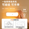 Human body sensor light night light smart charging automatic voice control light for home wireless aisle wall night light corridor light