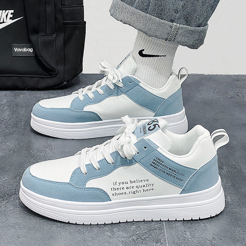 Trendy men's sneakers 2025: new, versatile, and unique designer casual flats - perfect for students and athletes