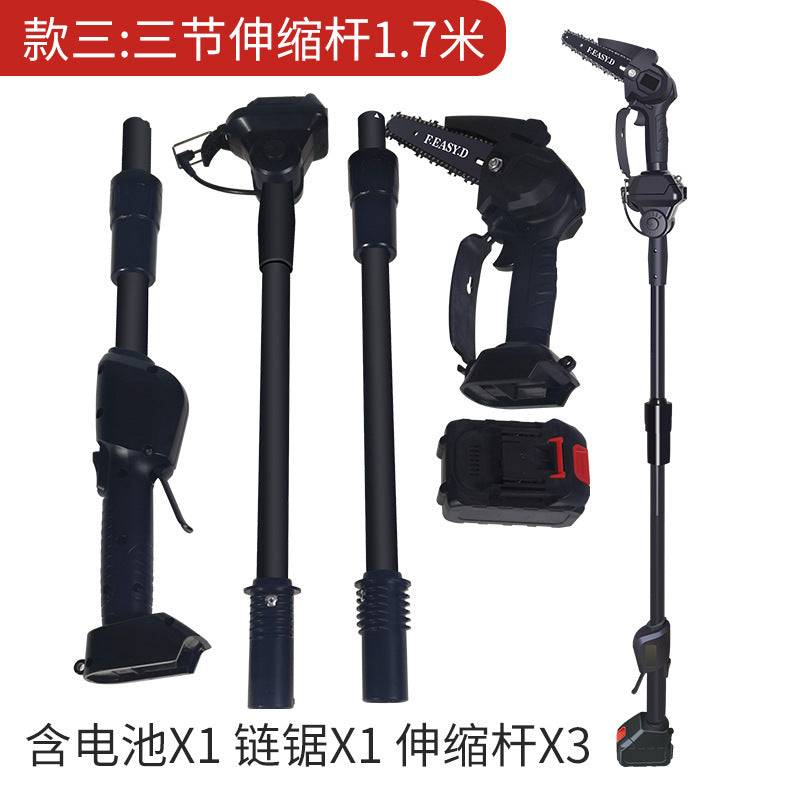 lithium battery high branch saw tree saw for home hardware electric rechargeable high power one-hand saw tool mini special
