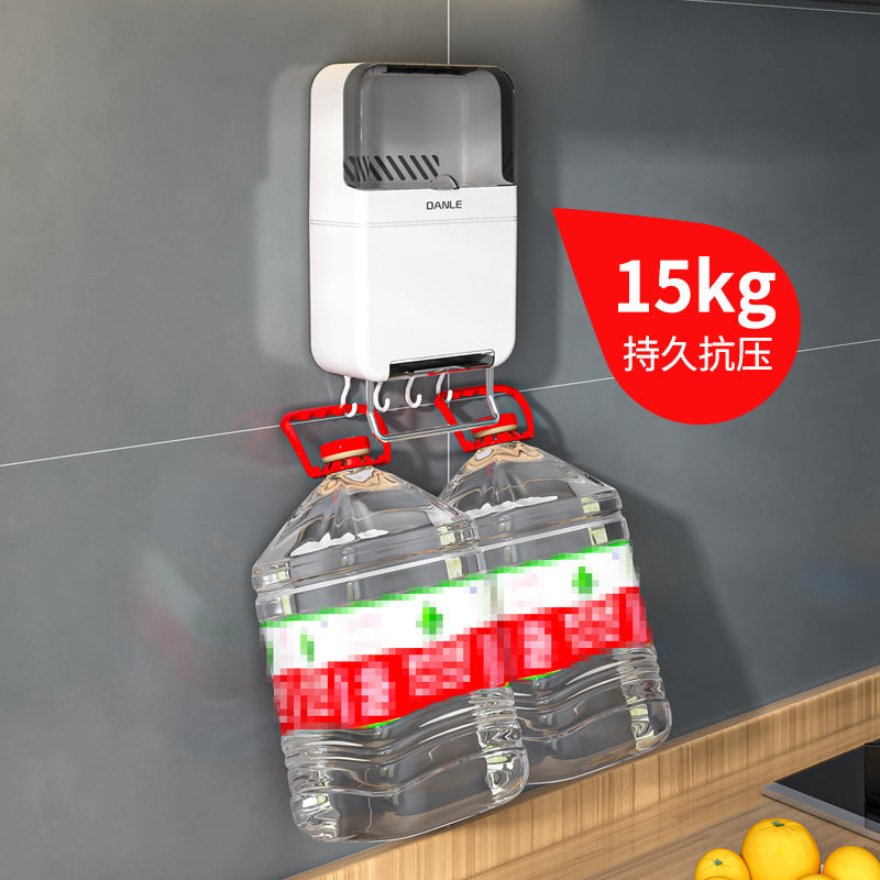 Danle chopstick tube rack household wall-mounted chopstick basket chopstick cage chopstick bucket spoon dust-proof with lid storage box kitchen