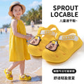 Eva kids' sandals - new summer korean style, soft sole, non-slip, waterproof first walker sandals for boys and girls (ages 2-3)