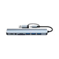 Type-c hub usb 3.0 dual port expansion dock - hub81 - connect to mouse, keyboard, and data cables for computers and tablets