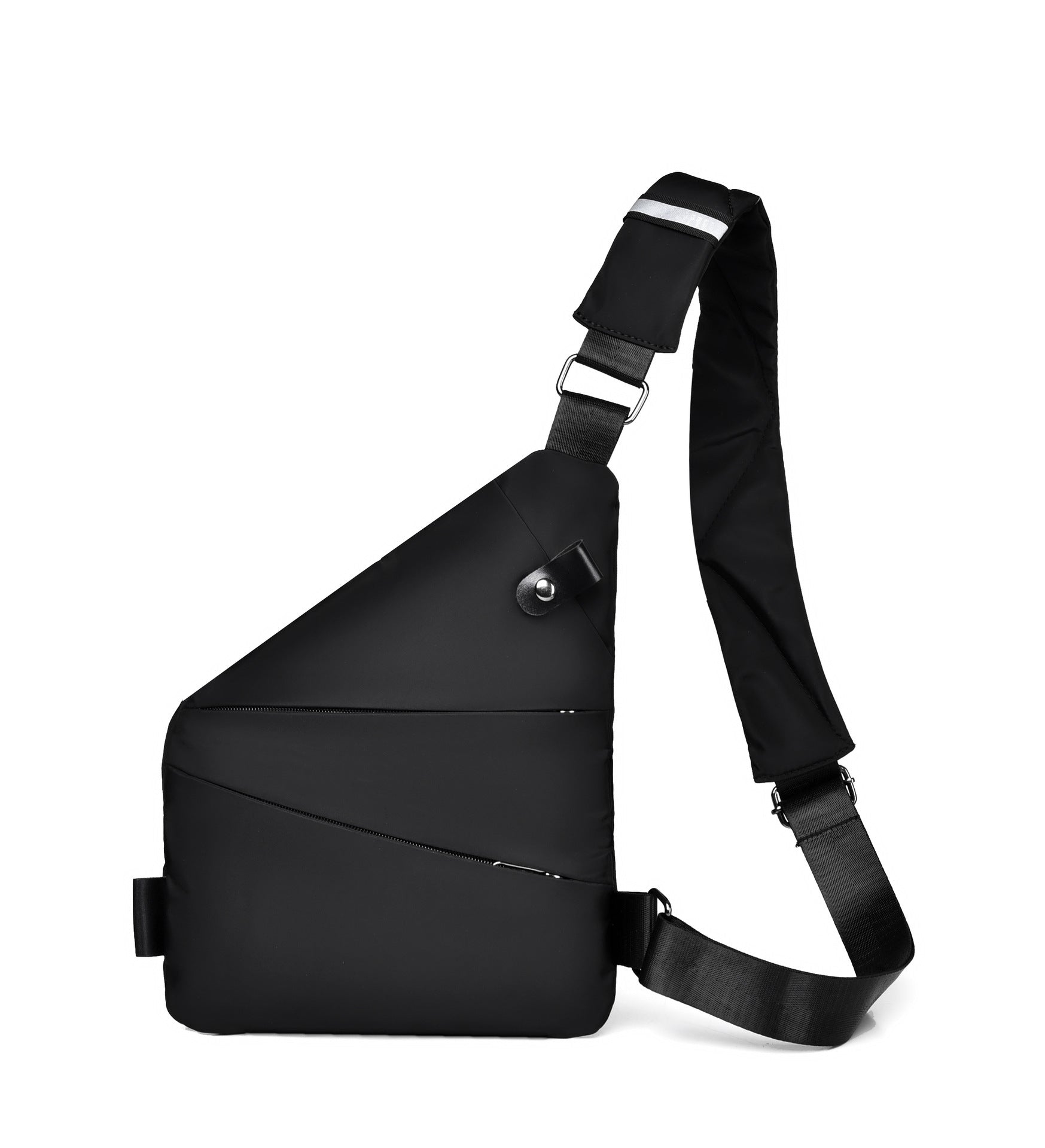 Cross-border  new shoulder bag men's leisure sports light breast bag outdoor leisure messenger bag wholesale delivery