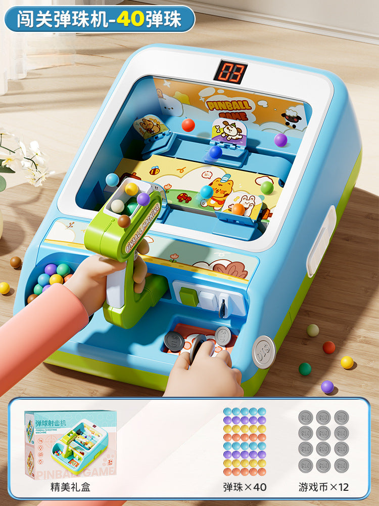 Kids' marble run game toy - educational puzzle for boys, parent-child logic & focus training, stress relief, level-based challenge, birthday gift