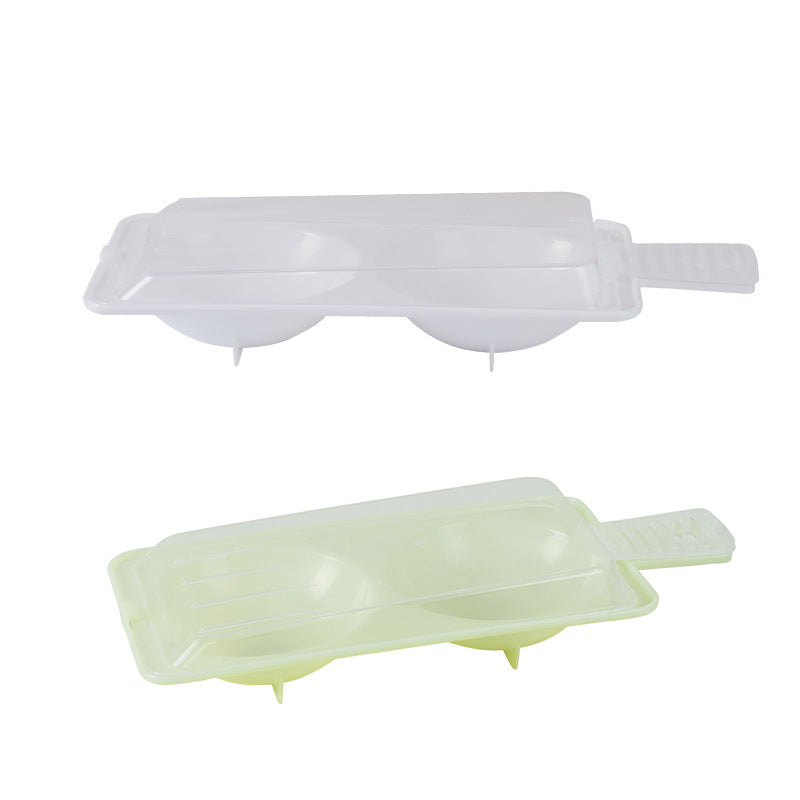 Special egg steamer for microwave oven, omelette maker, soft-boiled egg mold, poached egg steamer, egg bowl, poached egg
