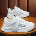 2025 spring new men's breathable mesh sneakers - trendy, versatile chunky sole athletic shoes - casual dad shoes