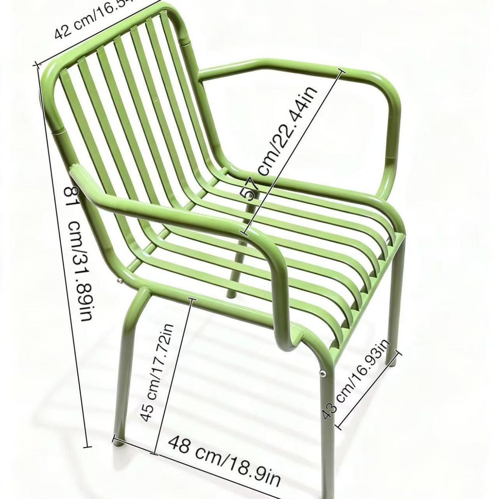 Outdoor chairs, patio outdoor camping table and chairs, cafe conversation set, bubble tea shop balcony tea chairs, wrought iron