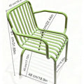 Outdoor chairs, patio outdoor camping table and chairs, cafe conversation set, bubble tea shop balcony tea chairs, wrought iron