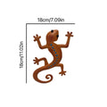Wrought iron rice brown