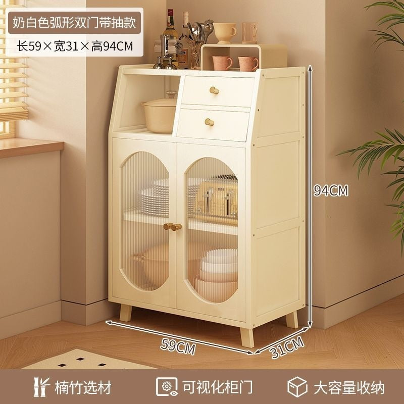 Entrance hall cabinet for home sideboard living room wall-mounted tea cabinet side cabinet multi-functional kitchenware storage rack
