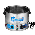 Stainless steel steamed bun oven, special oden malatang electric cooking pot for stall, equipped with powder fence, high-power noodle pot and soup pot