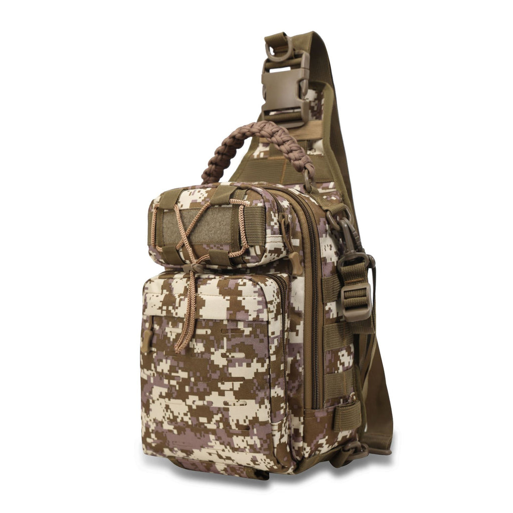 New Outdoor Sports  Multifunctional Backpack Handheld Shoulder Tactical Bag Cycling Equipment Fishing Oblique Span Bag