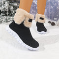 winter new arrival: plus-size warm snow boots for cross-border e-commerce. sizes 36-43 available. wholesale options and dropshipping services available for  and