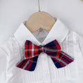 Korean and japanese style spring/autumn new girls' school uniform chic outfit set - girl's preppy blouse & jk skirt two-piece trendy set