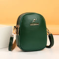 Women's phone bag 2024 new arrival: premium multi-layer soft leather fashionable versatile shoulder bag & crossbody bag