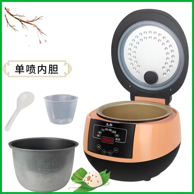 Xianke 5l rice cooker - large capacity smart programmable rice cooker for 4-5 people, 5l home use, suitable for soups and steaming