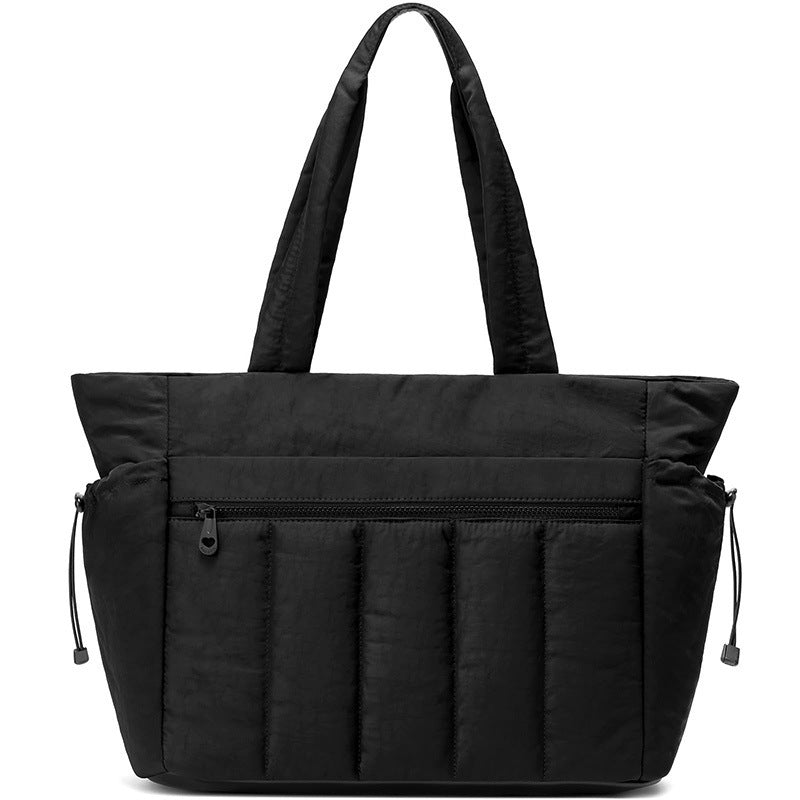 New Tote Bag Women's Handbag Lightweight Portable Travel Bag Quilted Shoulder Bag Casual Handbag