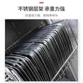 Bangxiang ml-3/2/1 commercial high-temperature hot air circulation disinfection cabinet for cafeteria dishes and bowls - stainless steel disinfection cabinet