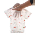Baby short-sleeve set, 100% cotton, summer infant and toddler loungewear, short-sleeved, 0-3 years old, summer outfit, thin home clothes