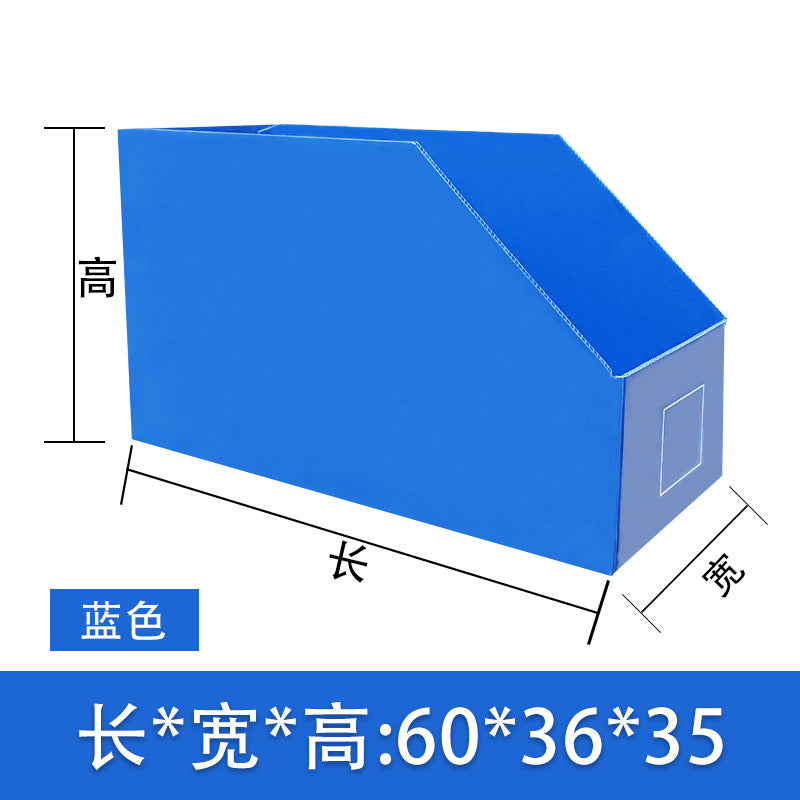 Shelf Oblique Carton Storage Box Multifunctional Classification E-commerce Warehouse Parts Material Wear-resistant Hollow Board Warehouse Box