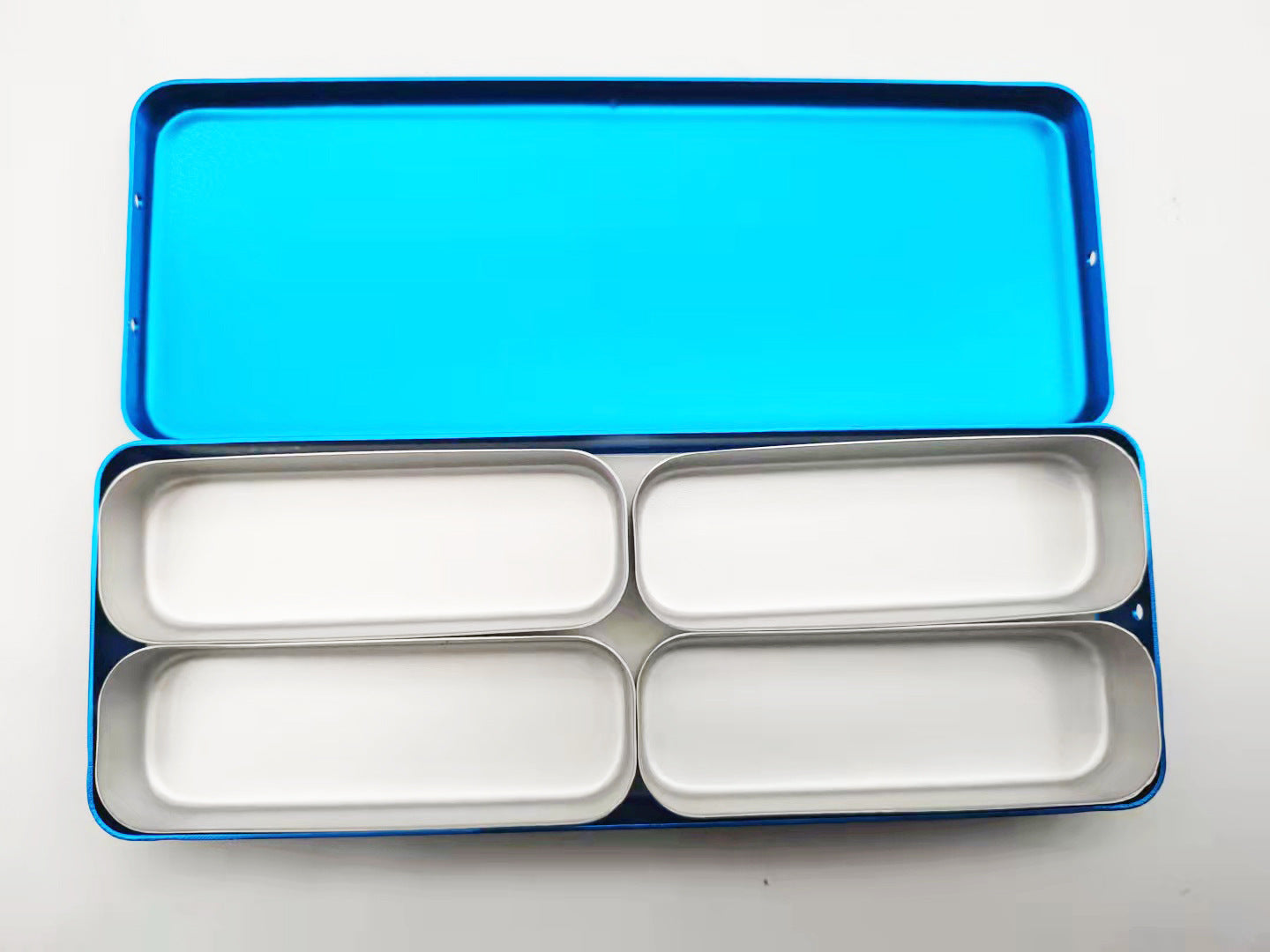 Dental car needle disinfection box Hollow core Solid core soaking box Stainless steel disinfection box frame Root canal file Tooth glue tip High temperature resistance