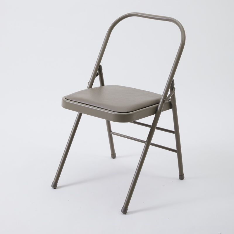 Thickened yoga yoga chair iyengar auxiliary yoga chair pu surface professional yoga chair auxiliary chair foldable chair