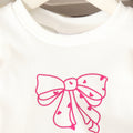 Girls' rose tutu dress with flutter sleeves, bow accent, and ribbed knit top - 3d rose tulle skirt - summer style