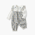Autum jumpsuit type a pure cottonlong sleeves autumn clothing baby romper k-style small monthly children's clothing baby clothes clothing