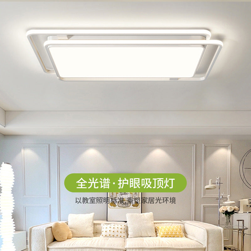 2025 new living room light modern simple atmosphere Guangdong Zhongshan lighting combination whole house package intelligent ceiling light