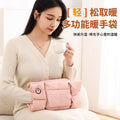 New arrival hand warmer gemstone graphene waterless hand warmer bag rechargeable hot water bag explosion-proof waist warmer belly electric hand warmer