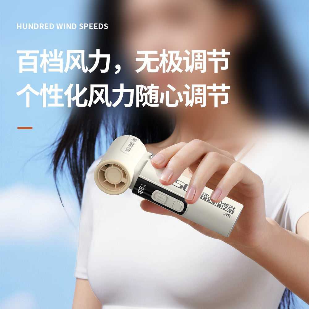 2025 new high-speed hair dryer - powerful turbine fan, usb rechargeable, handheld hurricane duster, gift item