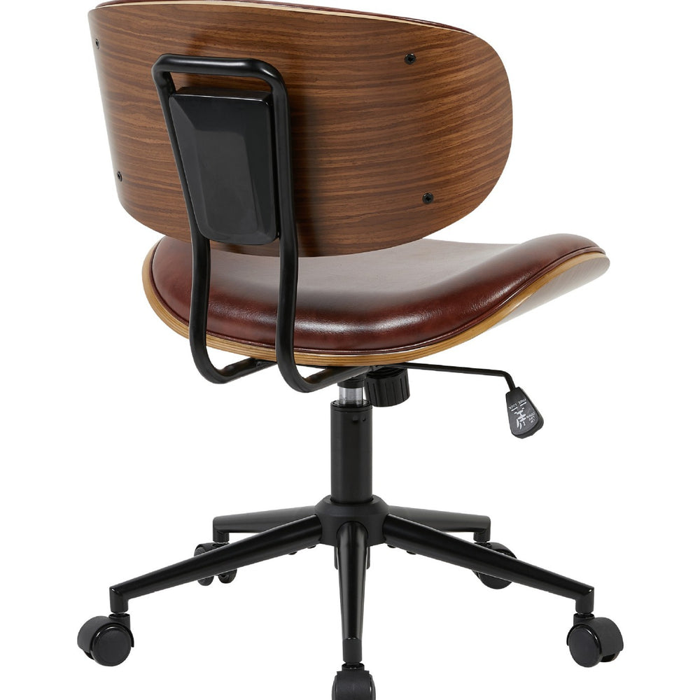 export solid wood office chair, home computer chair, comfortable for long hours, adjustable height, business office staff chair wholesale