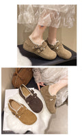 2026 trendy platform hidden heel all-over birkenstock-style women's spring new arrivals - perfect for spring, wear with skirts, lace-trimmed casual flats