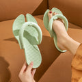 【dropshipping available】women's flip-flops - foldable, wearable outdoors, perfect for home, travel, bathroom, portable, beach, non-slip sandals