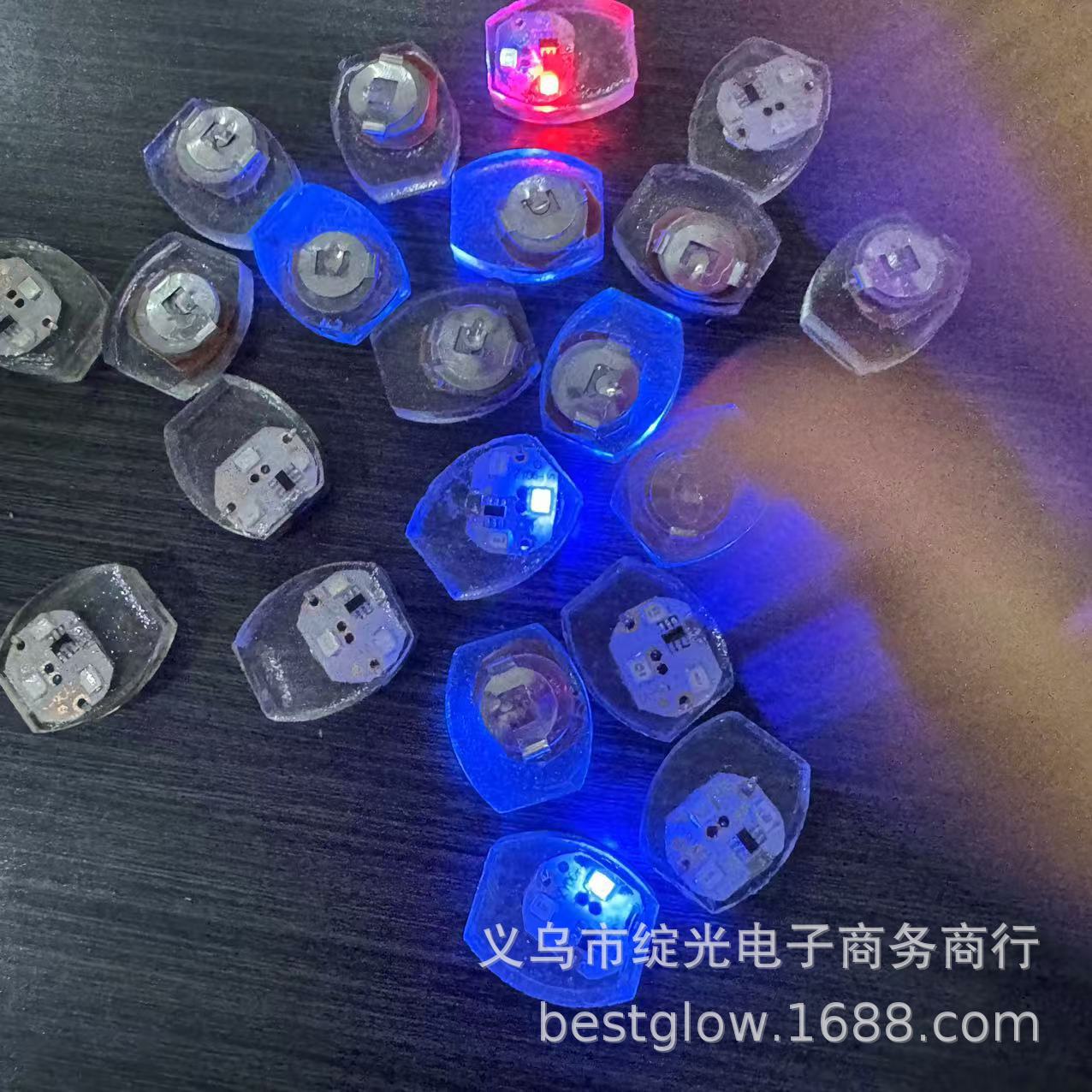 LED red blue green shoe light square light oval light waterproof light vibration luminous flash clothing light movement electronic accessories