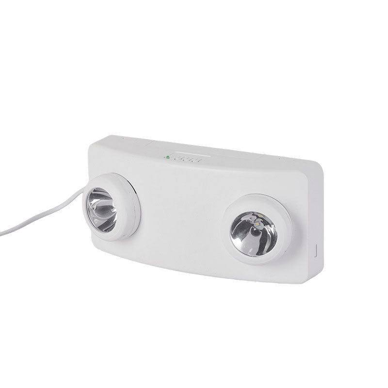 Cross-border LED fire emergency light Wall-mounted double-head light Shopping mall corridor bright flame retardant  emergency lighting