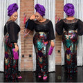 sourcing:  spring/autumn stretchy, elegant, plus-size, high-waisted, round neck, pullover, sequined bodycon maxi dress with belt