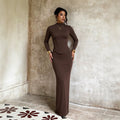 Aliexpress fashion autumnew arrivalsexyelegantturtlenecklong sleevescross-borderdresssuit for women