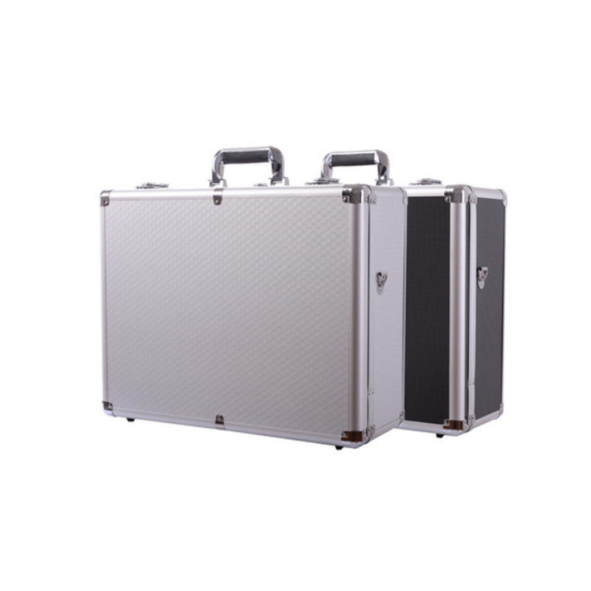 Dongguan Aluminum Box Portable Aluminum Alloy Box Shockproof Testing Toolbox Equipment Storage Box Instrument Box Sample Display Box