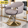Hairdressing chair, hairdressing chair, internet celebrity hair salon, high-end hairdressing shop seat, hair cutting stool, stainless steel hairdressing chair