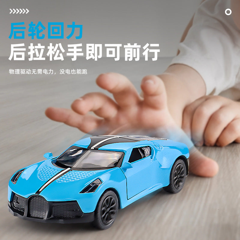 alloy car toy car pull-back simulation model alloy car model toy car car wholesale small toys