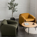Influencer-approved crab chair: unique m-shaped lounge sofa for small spaces - perfect for living rooms!