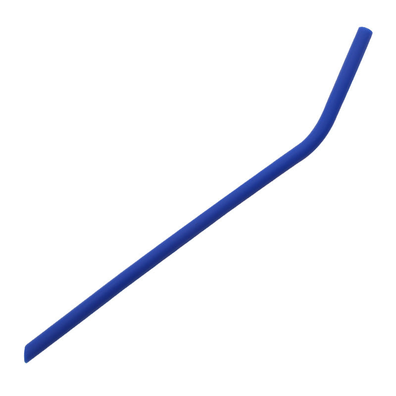 Silicone straw drinking tube silicone milk tea bent straw juice soft thin straw kids' food supplement silicone straw