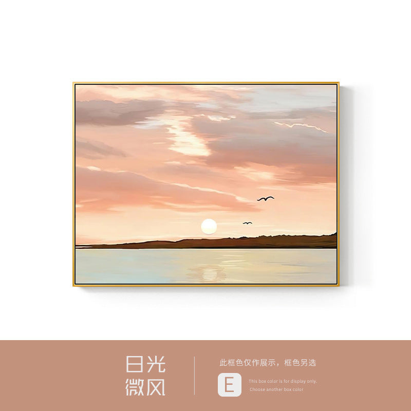 Nordic wind distribution box decorative painting modern abstract meter box decoration blocking restaurant electric switch box weak electric box hanging painting