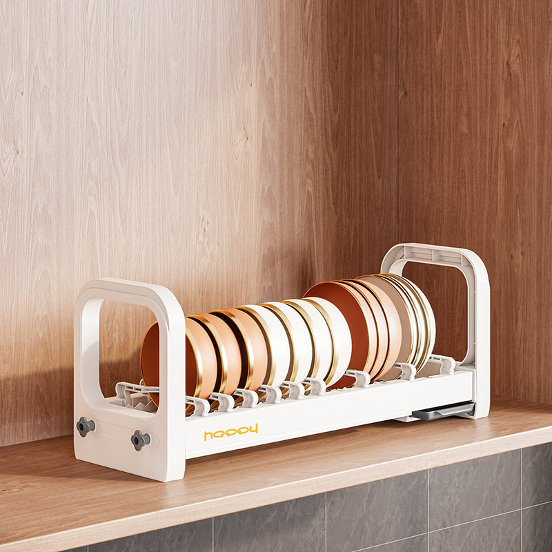 Dish storage rack Drain rack Household multi-functional bowl rack Tableware storage box Cupboard Kitchen dish rack